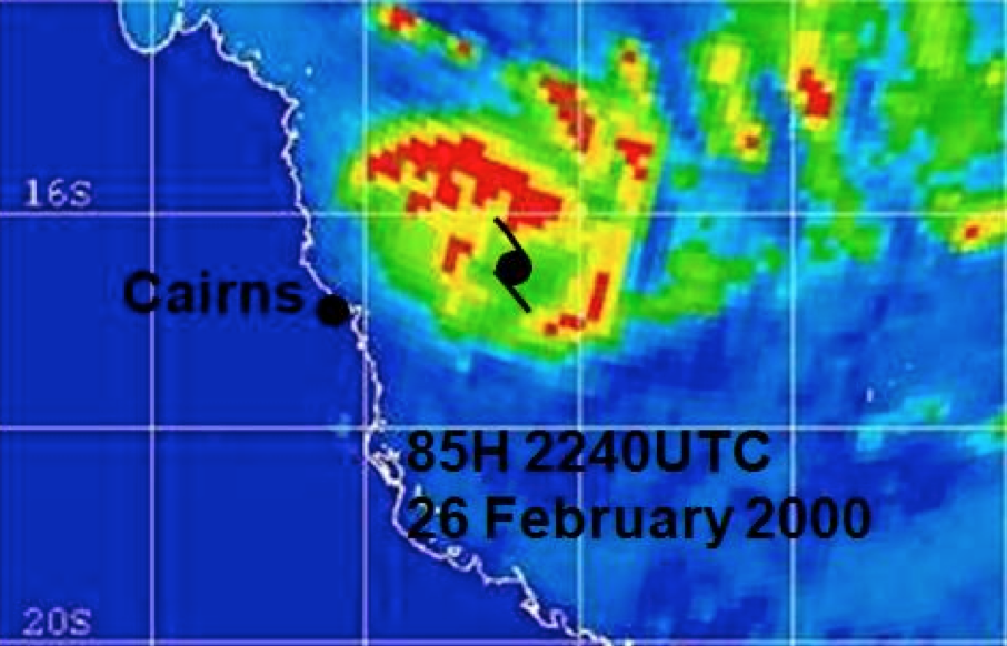 Cyclone Steve 2000 - imagery